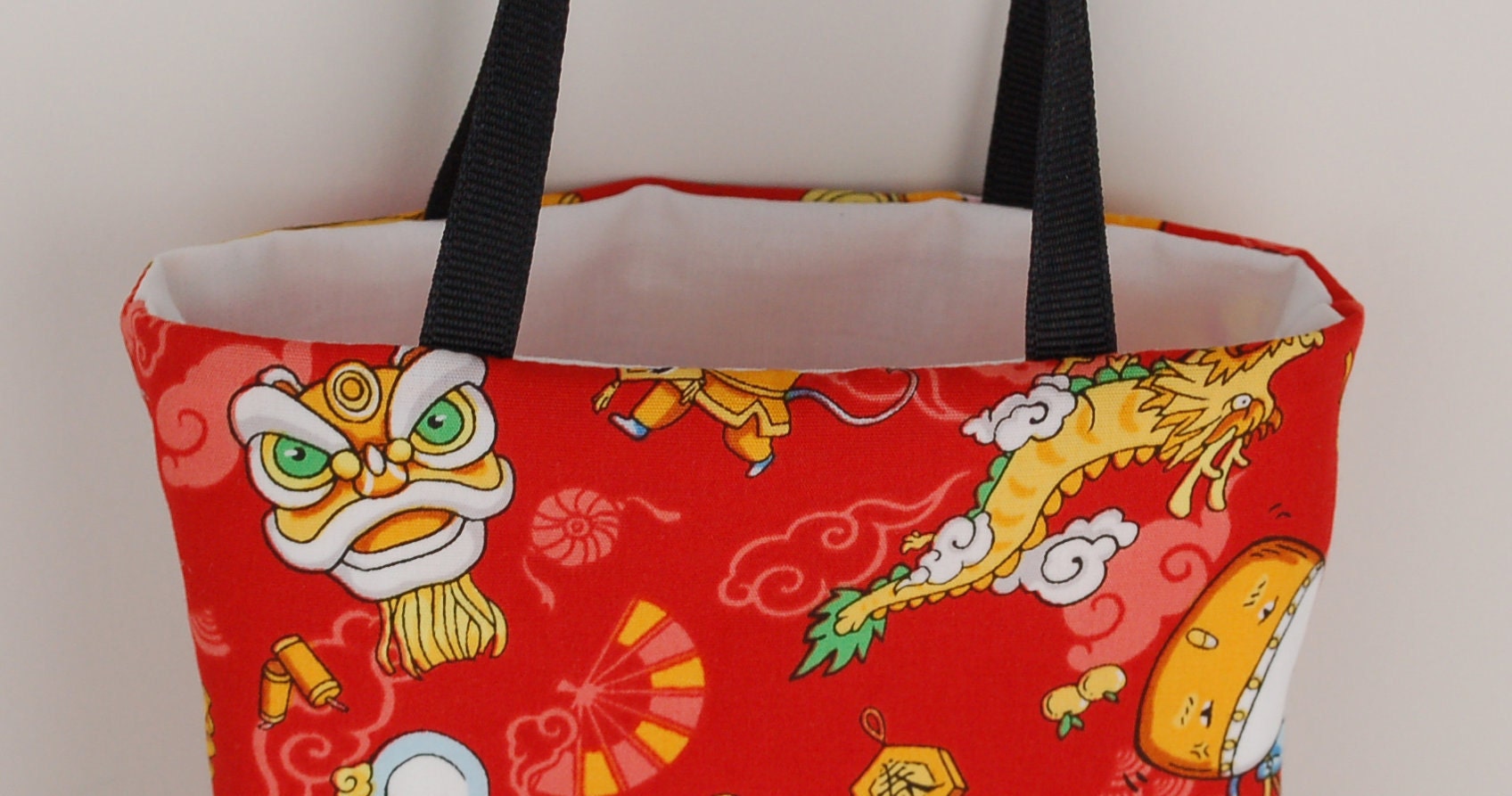 Chinese New Year Fabric Gift Bag 2020 Year of the Rat | Etsy