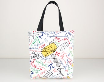 Sac cadeau en tissu Math Theme, sac Math Goody, choisissez parmi