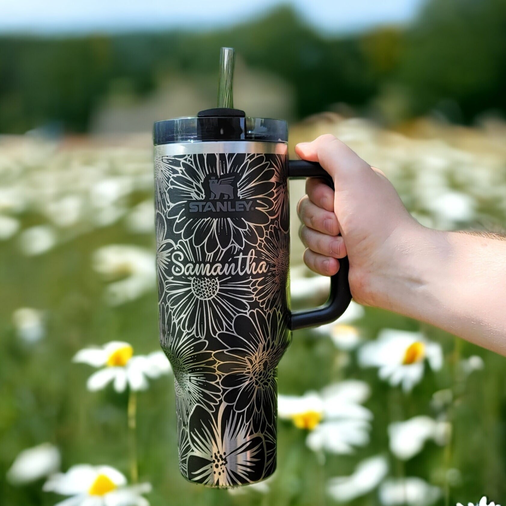 New Stanley Adventure Quencher Travel Tumbler Straw Cup 40oz Azalea NWT IN  HAND!