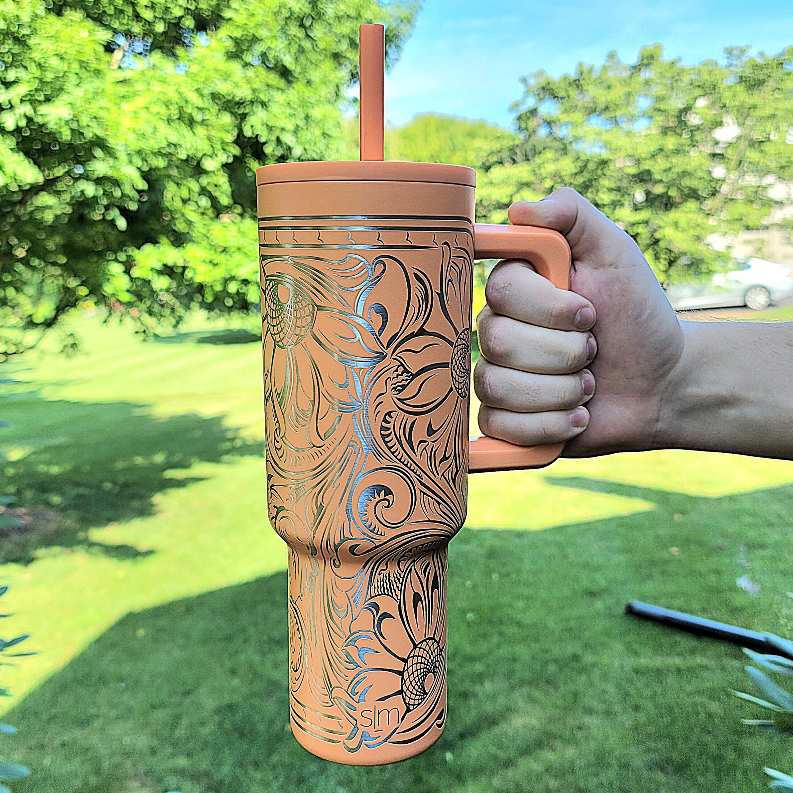 Simple Modern Engraved Tumbler, Sunflower Trek, Wildflower Trek, Liberty  Trek, Daisy Trek,Manatee Trek,Butterfly Trek, Aztec Trek,Peony Trek