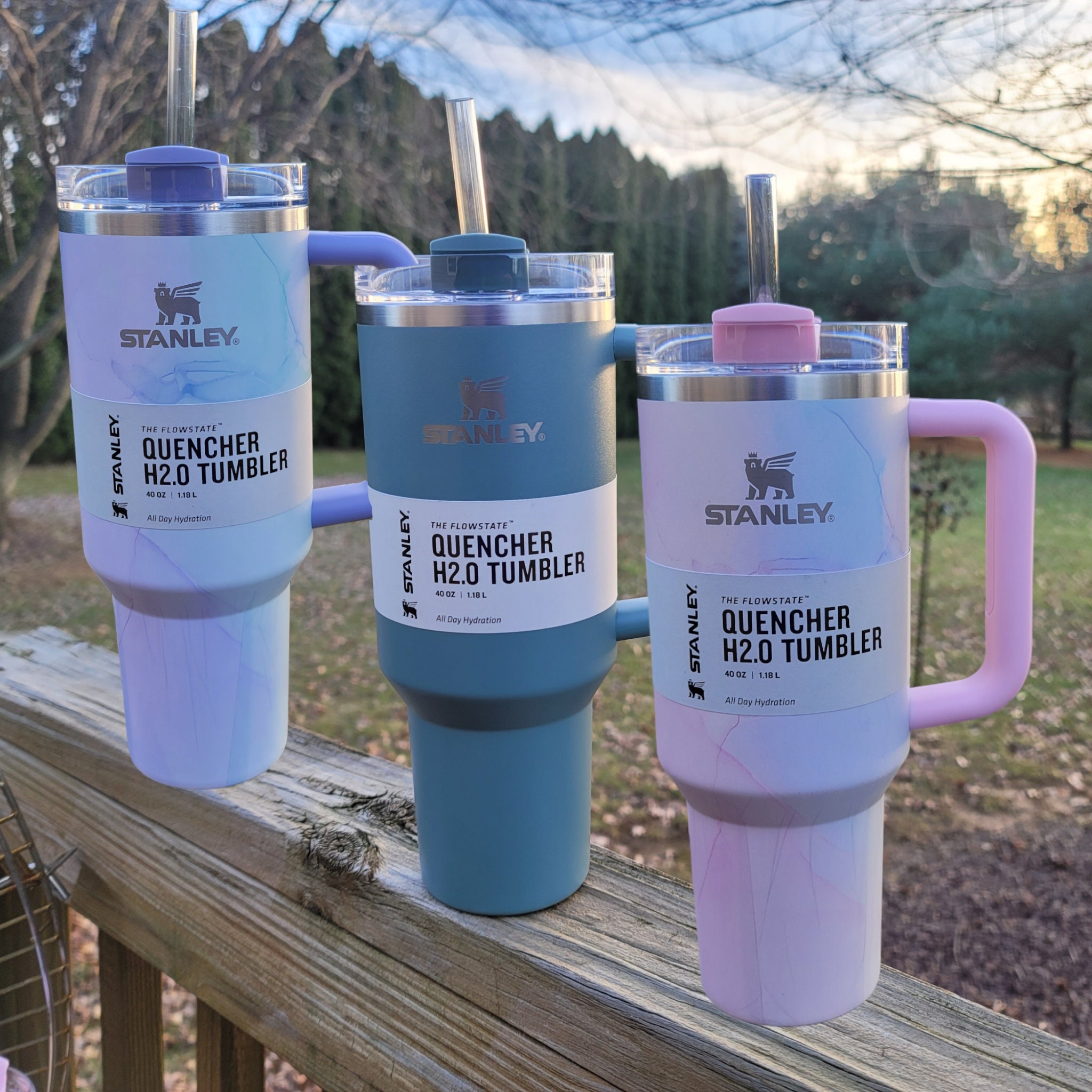 Target x Stanley Hydration, Available now at target.com and in select  Target stores soon: the 40 oz Adventure Quencher and 64 oz GO IceFlow Jug  in exclusive colors just for Target.