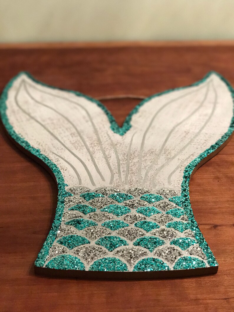 Magical Mermaid Tail Wall Decor Dessert Table Decor Birthday Etsy