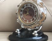 Vintage 1970s USSR Majak Wind Up Clock