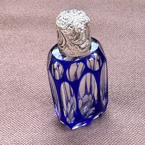 Antique Silver Topped Perfume Bottles - Etsy