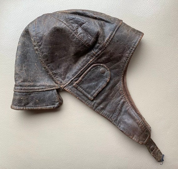 Vintage Pilot Helmet 1940s 1950s 