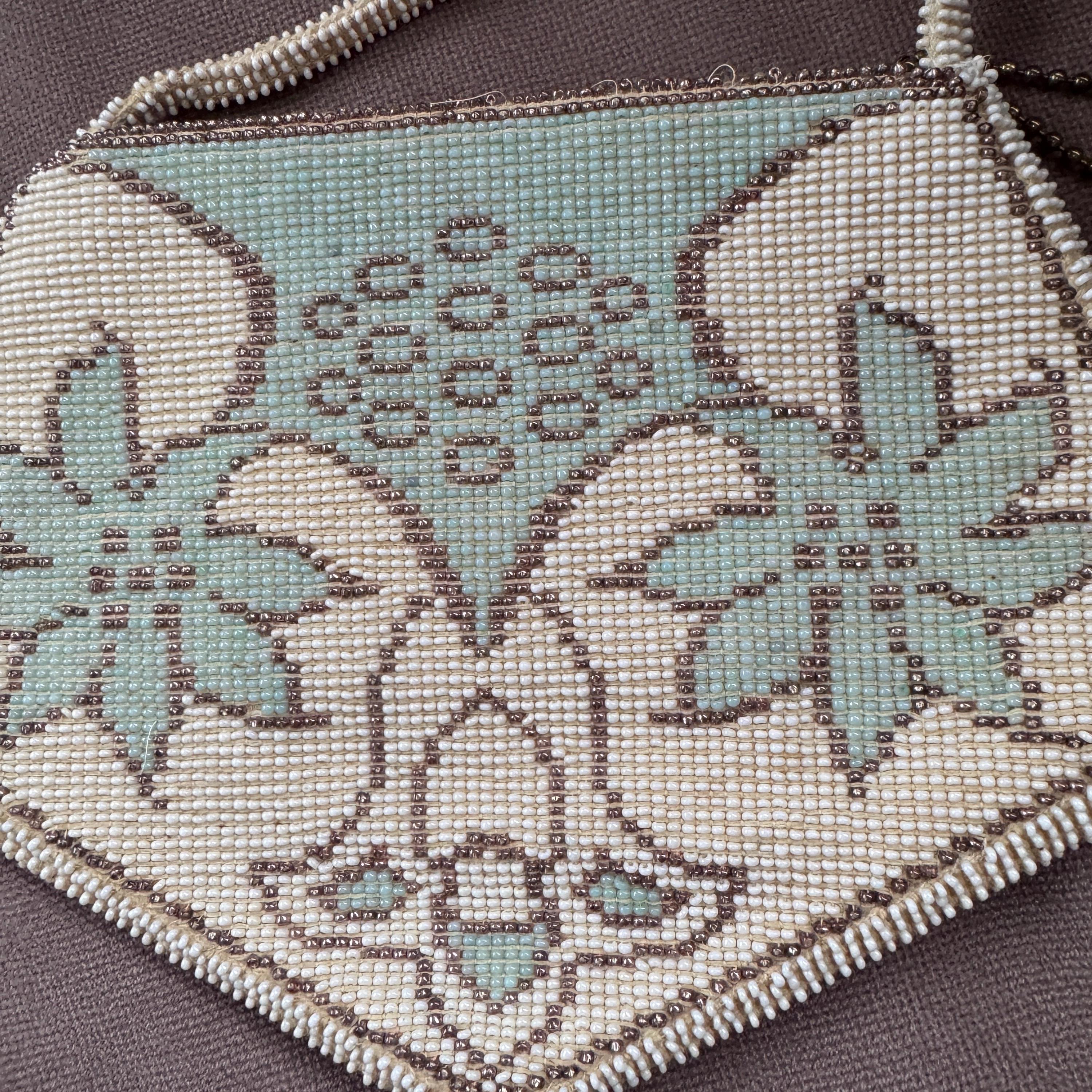 1920s Beaded Bag : Antique Purse, Vintage Evening Handbag, Art Deco ...