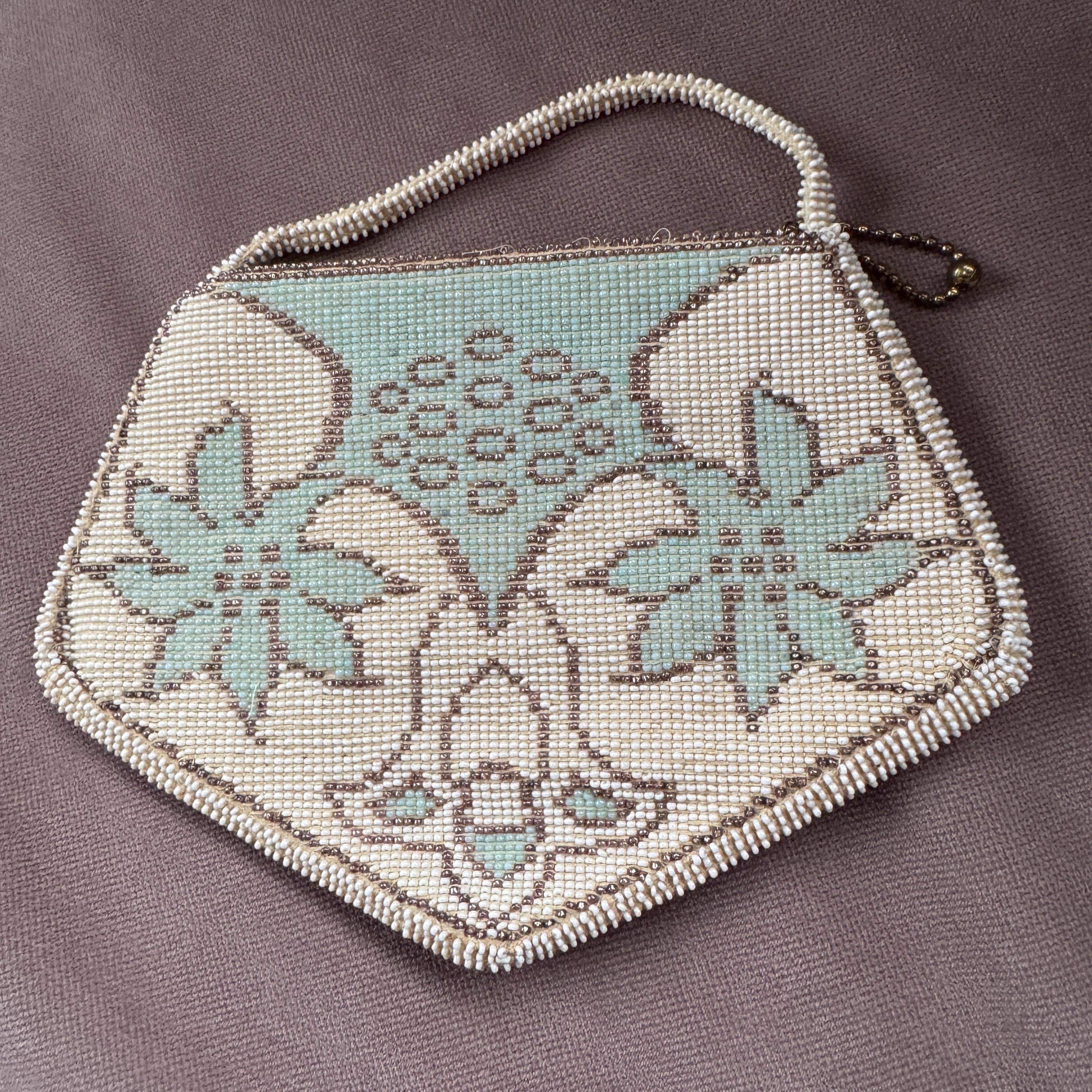 1920s Beaded Bag : Antique Purse, Vintage Evening Handbag, Art Deco ...