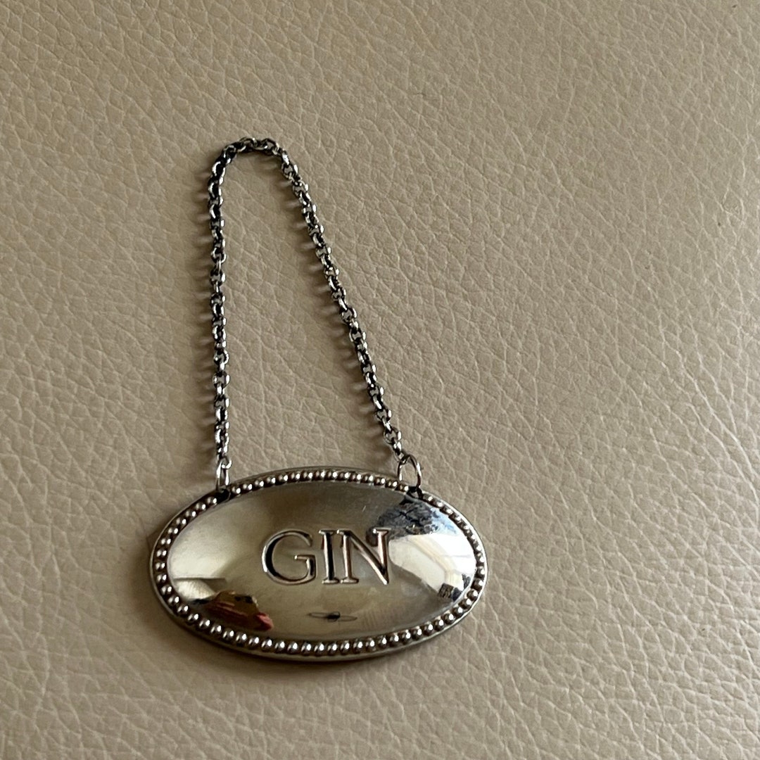 Gin Decanter Label Vintage Gin Label Gin Bottle Tag Gin Etsy UK