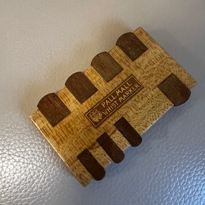 Retro Vintage "Pall-Mall Whist Marker" - 9x5cm Made By Good All