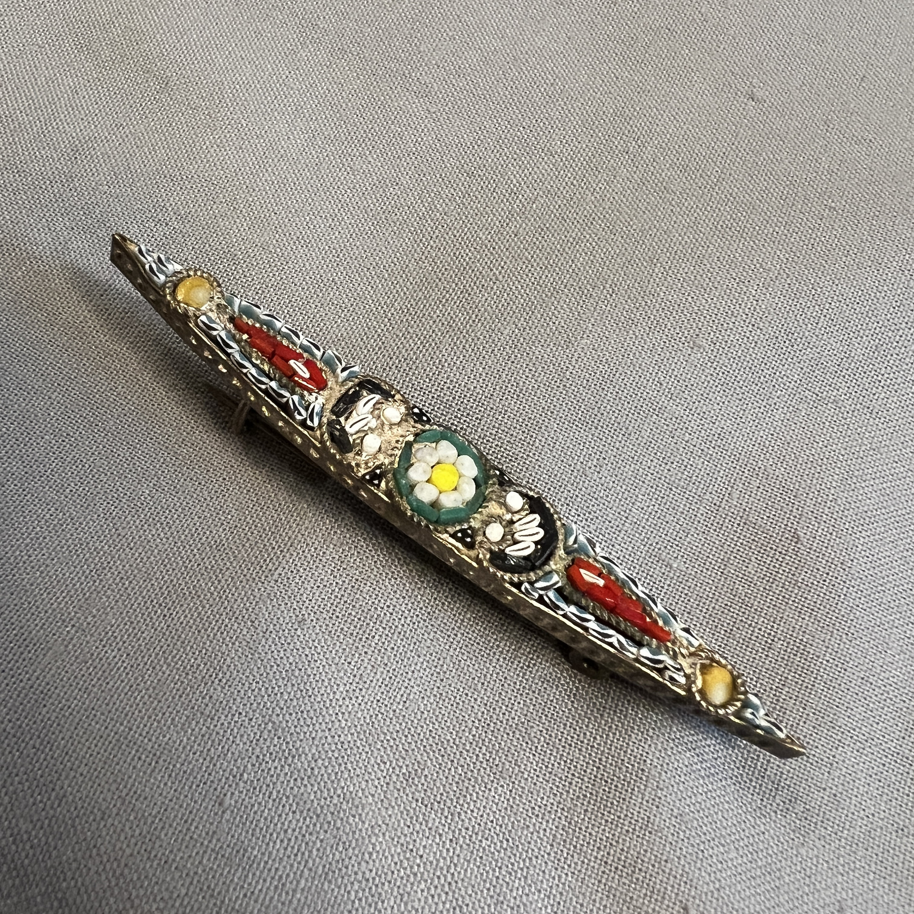 Antique micromosaic jewelry - Etsy 日本