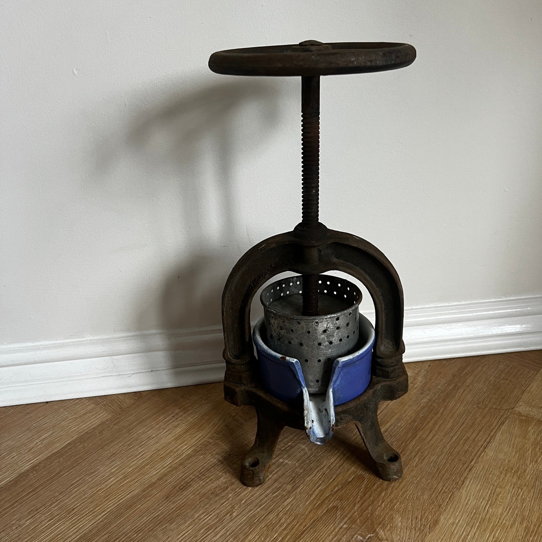 Antique Duck Press Food Press Walnut Press Cheese Press Antique French