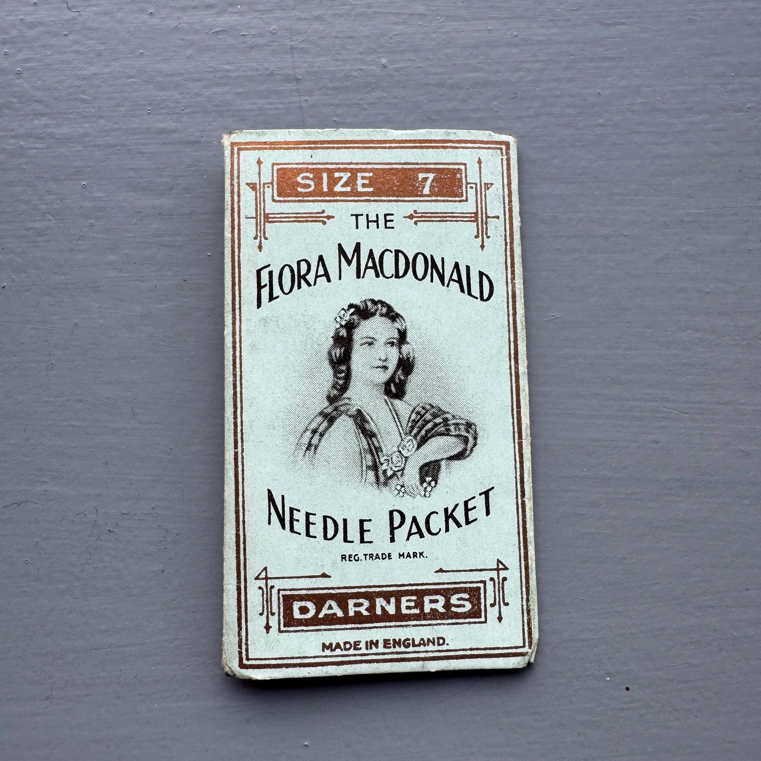 Vintage Needle Packet: Abel Morrall, Flora Macdonald ,darners