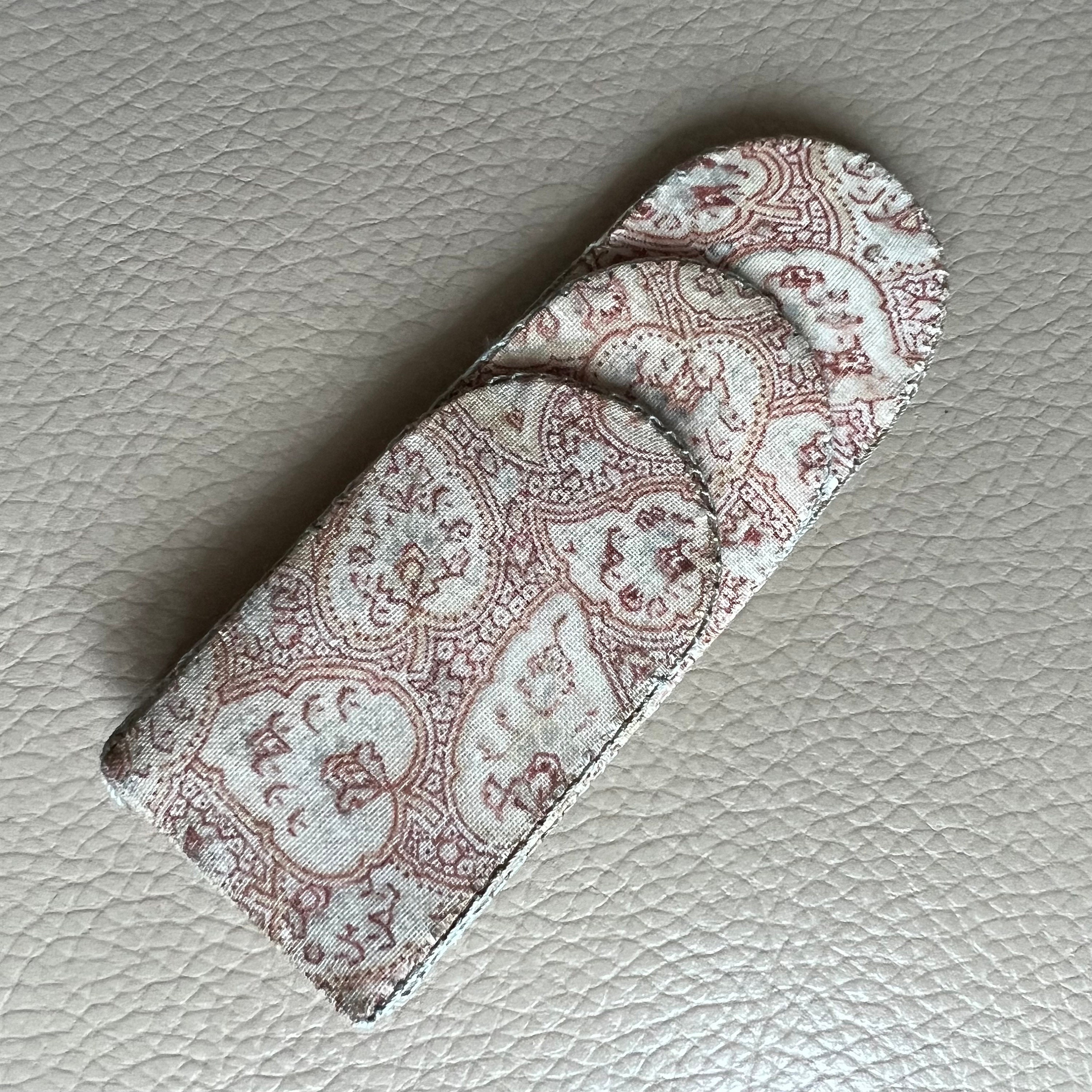 Edwardian Antique Silk Ribbon Hand Made Needle Case Wool Leaves - The  Gatherings Antique Vintage