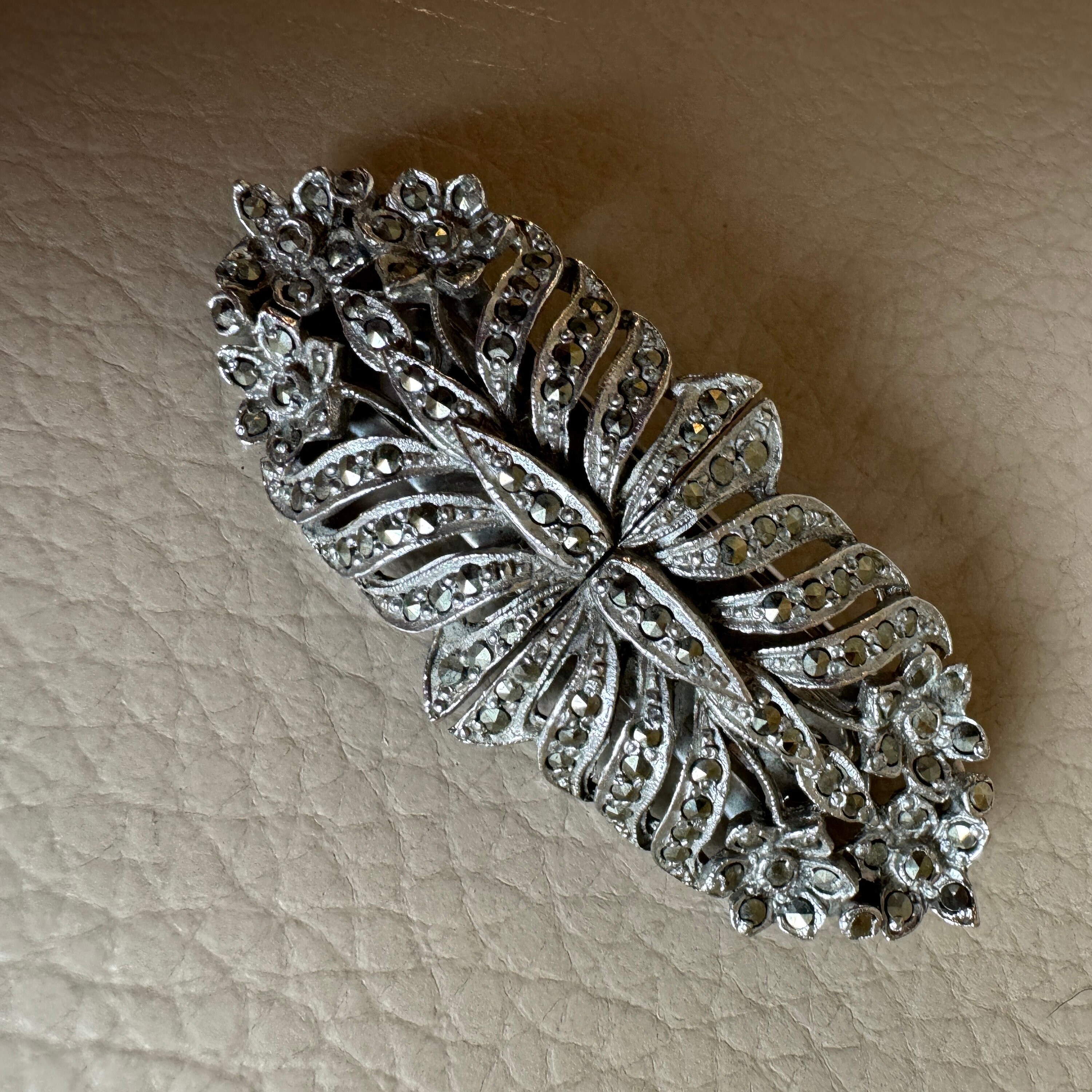 1930s Duet Clip Vintage Brooch Shoe Clip Combination Art Deco Shoe 
