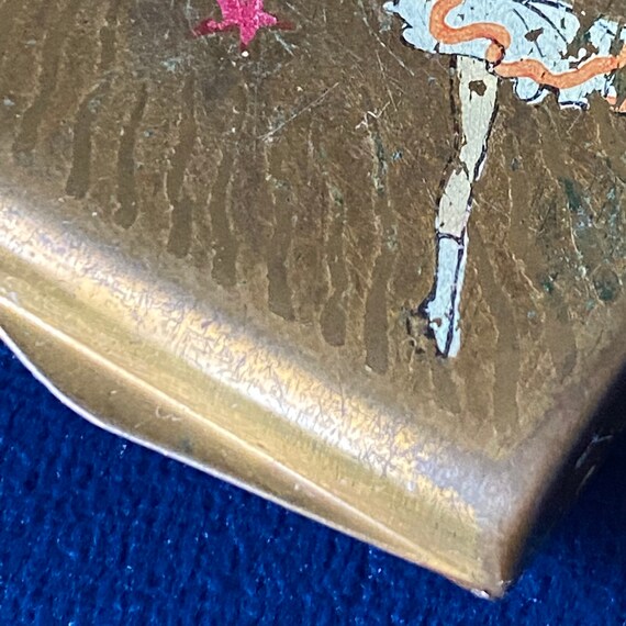 Stratton Square Solid Powder Compact Vintage Stratton Square Powder Compact: 1950s Enamel … - Gem