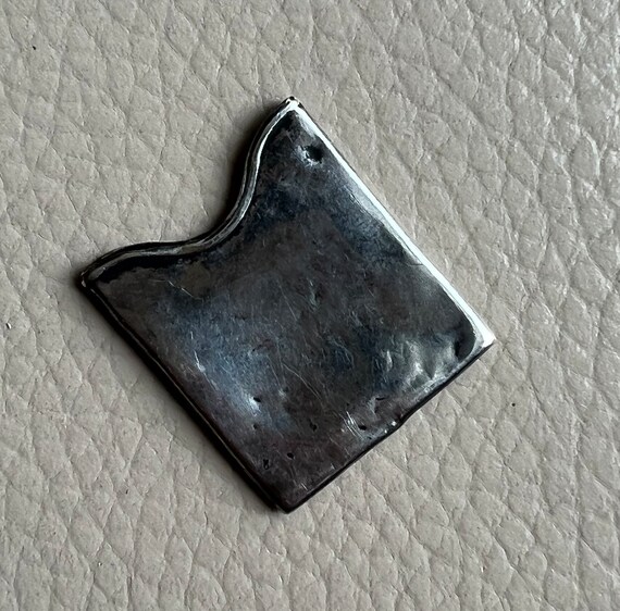 Antique Silver Stamp Case Edwardian Stamp Holder Hall… Gem