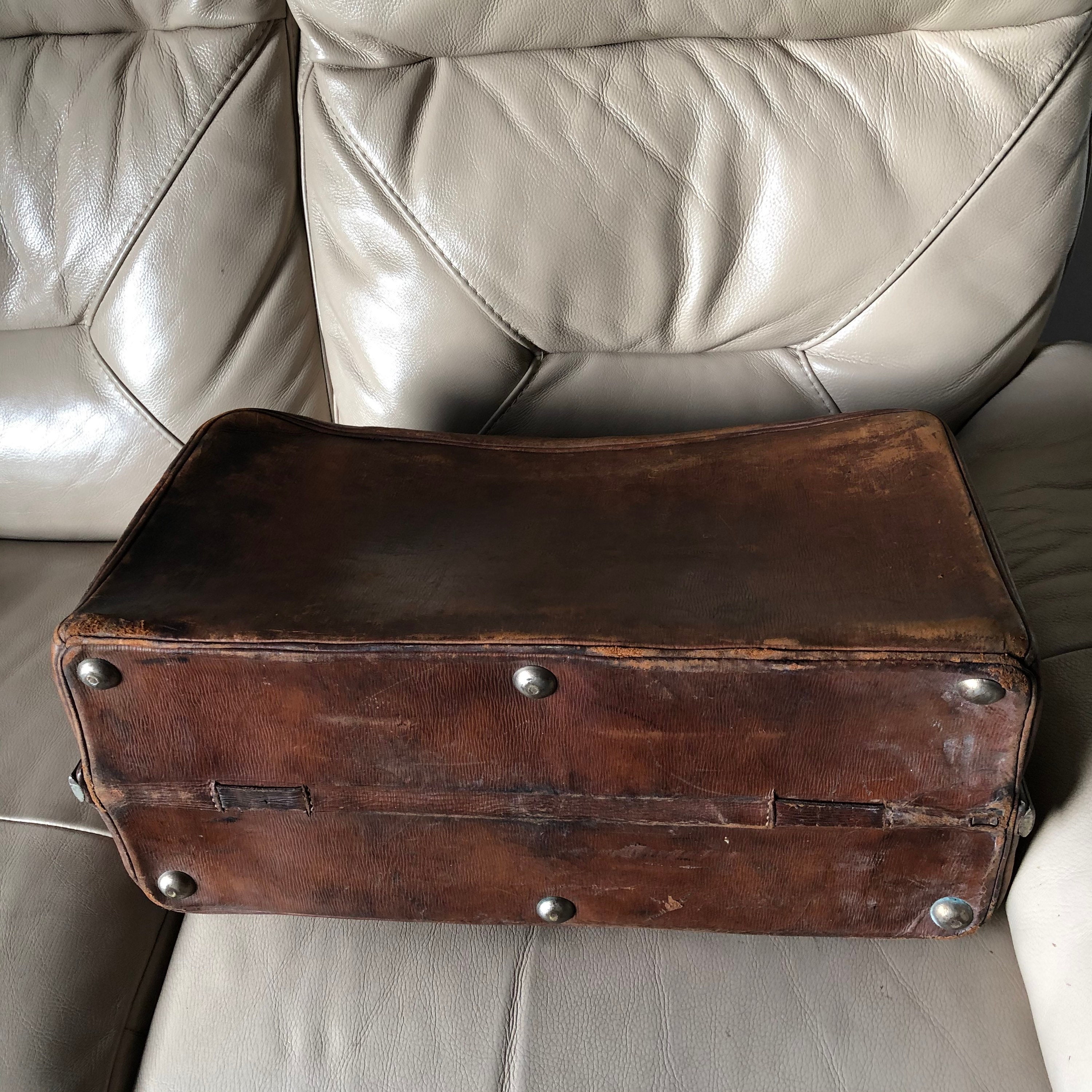 Gladstone Bag Antique Bag Victorian Case Edwardian Travel Bag | Etsy