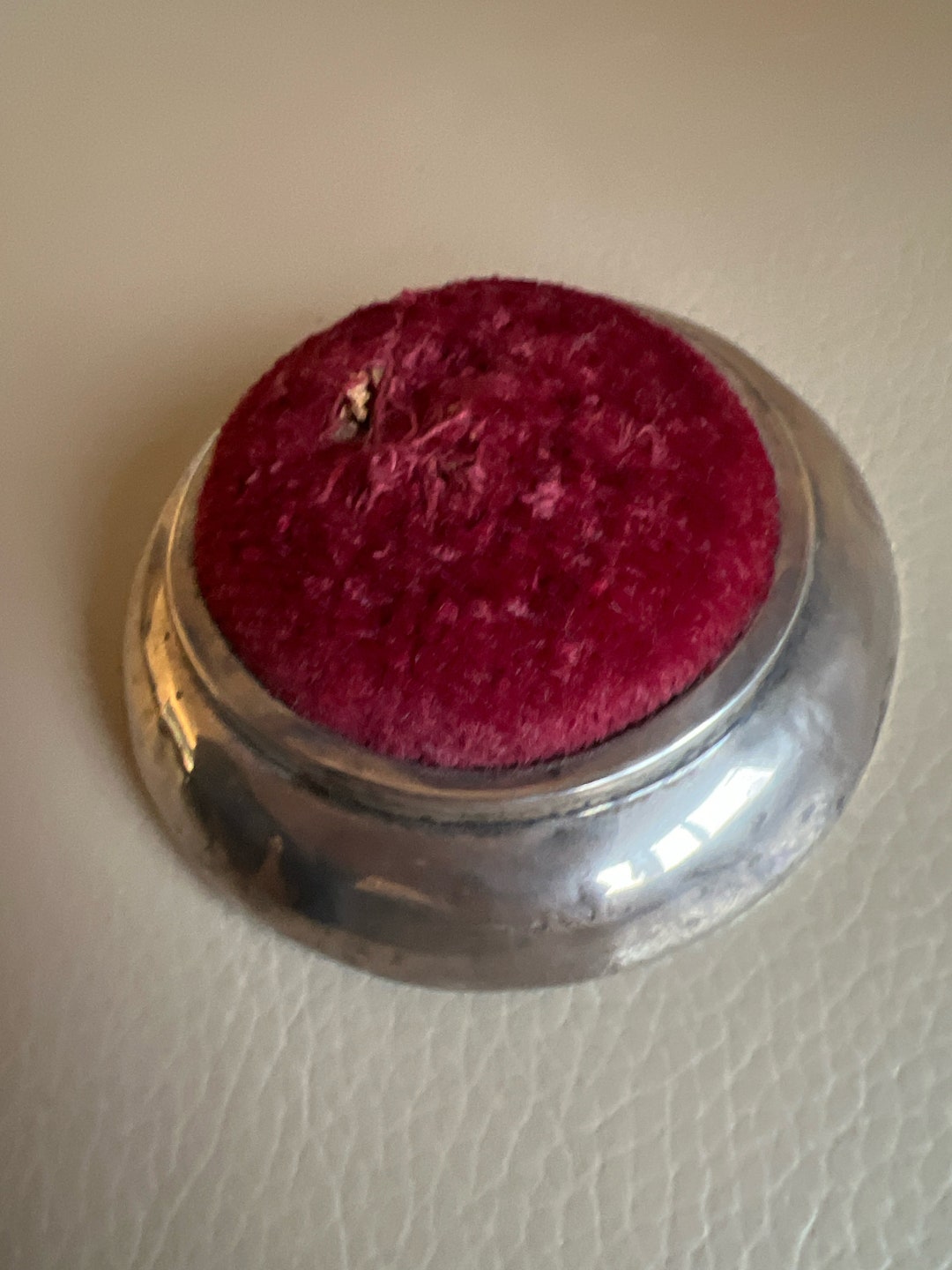 Antique Silver Hatpin Stand Edwardian Hatpin Holder Silver Etsy