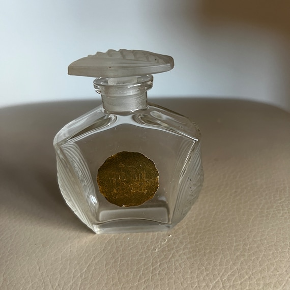 antique perfume bottle vintage glass perfume bott… - image 2