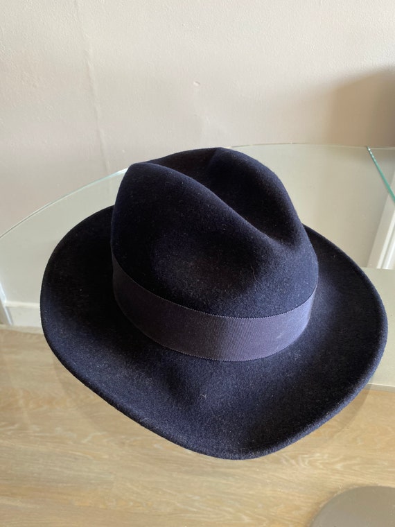 Vintage Fedora Hat Trilby Hat Mens Hat Mens Fedora