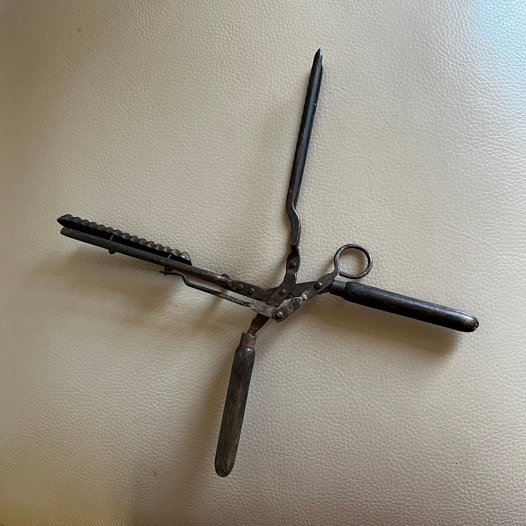Antique Hair Crimpers Wig Irons Victorian Crimping Etsy