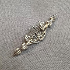 Vintage Silver Brooch Vintage Scottish Brooch Hallmarked Silver Brooch Hallmarked Edinburgh 1990 Vintage Brooch Carrick Jewellery Ltd