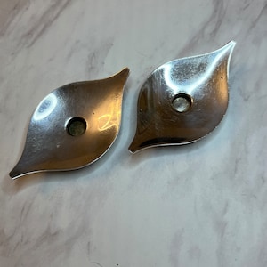 ヴィンテージ キャンドルスティック ペア 2 ヴィンテージ キャンドルスティック 1960 年代 キャンドルホルダー 2 キャンドルホルダー モダニスト デンマーク キャンドルスティック デンマーク カール コール