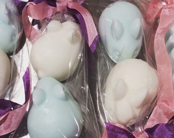 Solid Bunny Soap| Easter Soap| Spring Guest Soaps| Rabbit Natural Soap| Coconut Oil Based| Spring Colors Handsoap| Natural Body Soap|