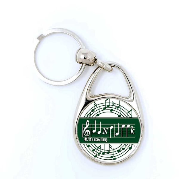 Band Geek Metal Key Chains/Marching Band Key Chains/Musician Gifts/Senior Gifts/Band Geek Key Chains/Music Lover Key Chains