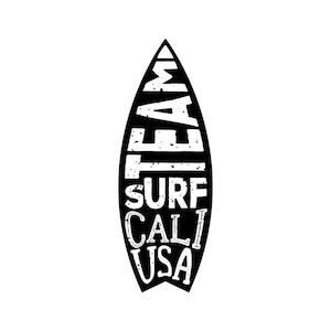 Surfing Stickers/California Stickers/California Decals/Surf Team Stickers/Vinyl Stickers/Surf Sticker/Stickers/Beach Decals