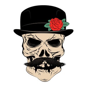 Sugar Skull Sticker Decals/Sugar Skull Stickers/Laptop Stickers/Stickers for Men/Day of the Dead Stickers/Dia de los Muertos/Skull Stickers