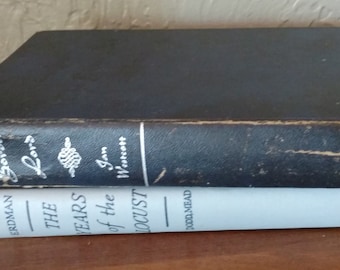 Pair of Vintage 1940's Novels-The Years Of The Locust Loula Grace Erdman ©1947 & The Border Lord by Jan Westcott ©1946
