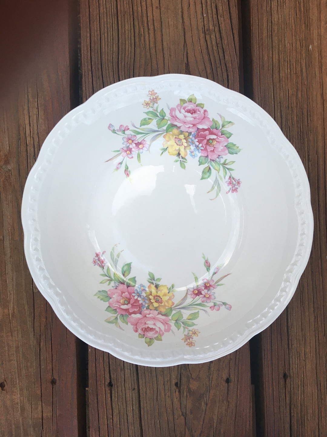 Vintage Heritage Ware by Stetson Vegetable Bowl 8 10/16 Etsy