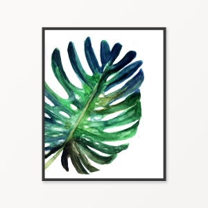 Imprime Monstera Feuille Palmier Imprimer Imprimables Etsy Imprime Monstera Feuille Palmier Imprimer Imprimables Etsy