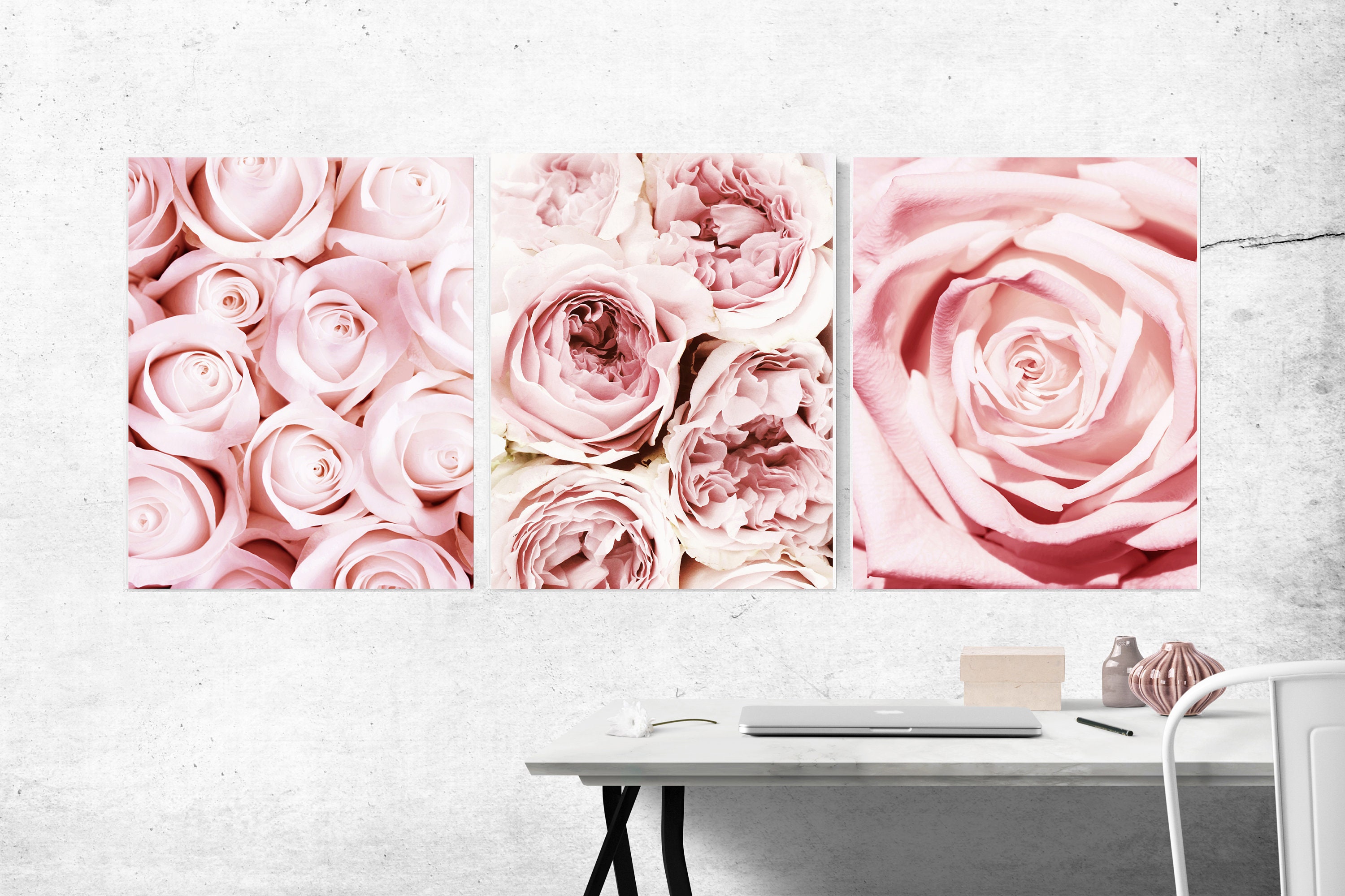 Peony Wall Art Set 4 Printable Peonies Set Flowers Wall Art - Etsy