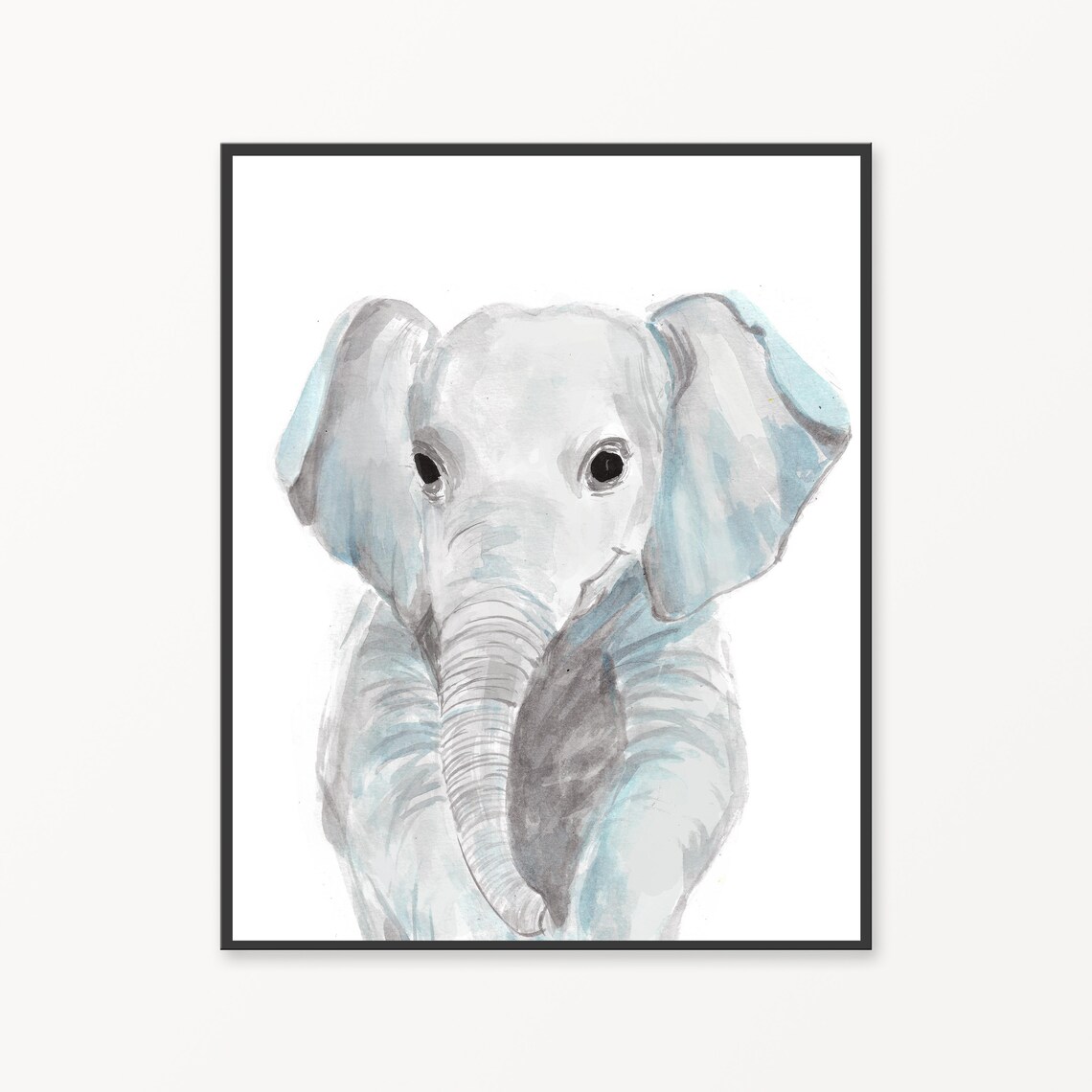 Safari Animals Wall Art Nursery Wall Art Set of 3 Baby Etsy