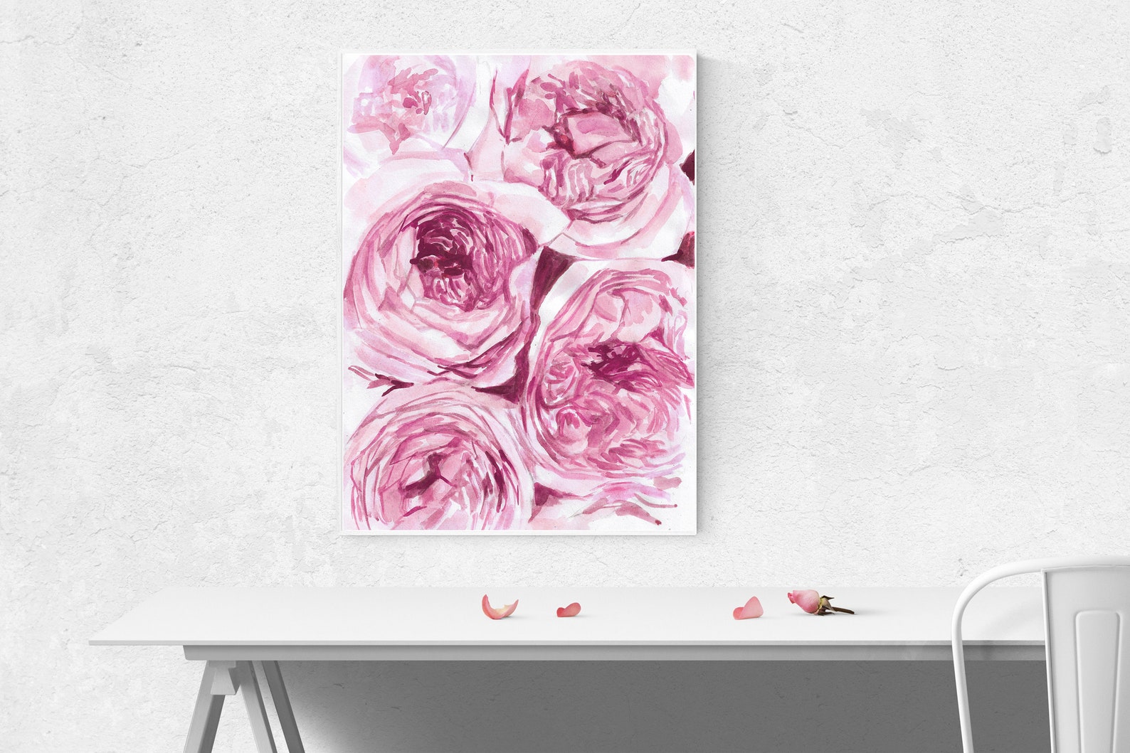 Pink Paris Wall Art Paris Wall Art Set of 2 Prints With Paris Etsy