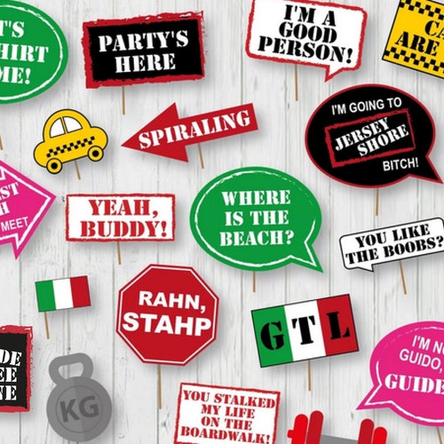 Printable Jersey Shore Custom Birthday Party Invitation Etsy