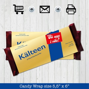 Mean Girls Kalteen Printable Bar Wrapper | Chocolate Bar Wrappers | Mean Girls Party Decorations | Custom Candy Bar Label  Mean Girls - DIY