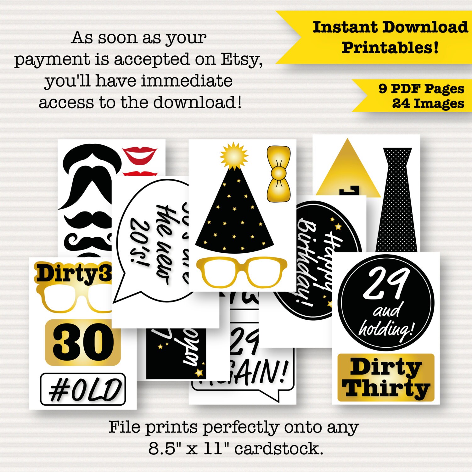 30th Birthday Party Printable Photo Booth Props Glasses, Hats, Ties, Lips, Mustaches, Speech INSTANT DOWNLOAD Printable Birthday Props - Etsy 30th-birthday-party-printable-photo-booth-props-glasses-hats-ties-lips-mustaches-speech-instant-download-printable-birthday-props-etsy