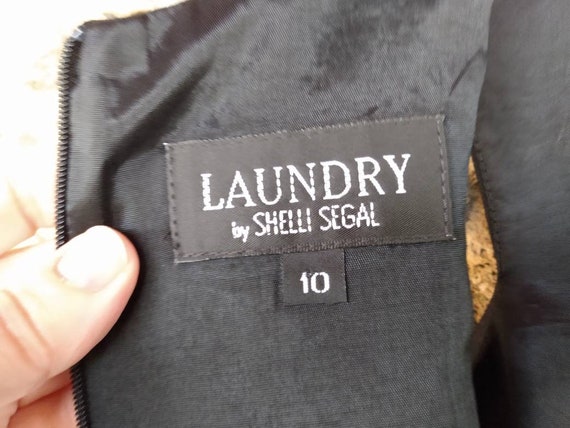 Sexy Little Black Dress Laundry by Designer Shell… - image 3