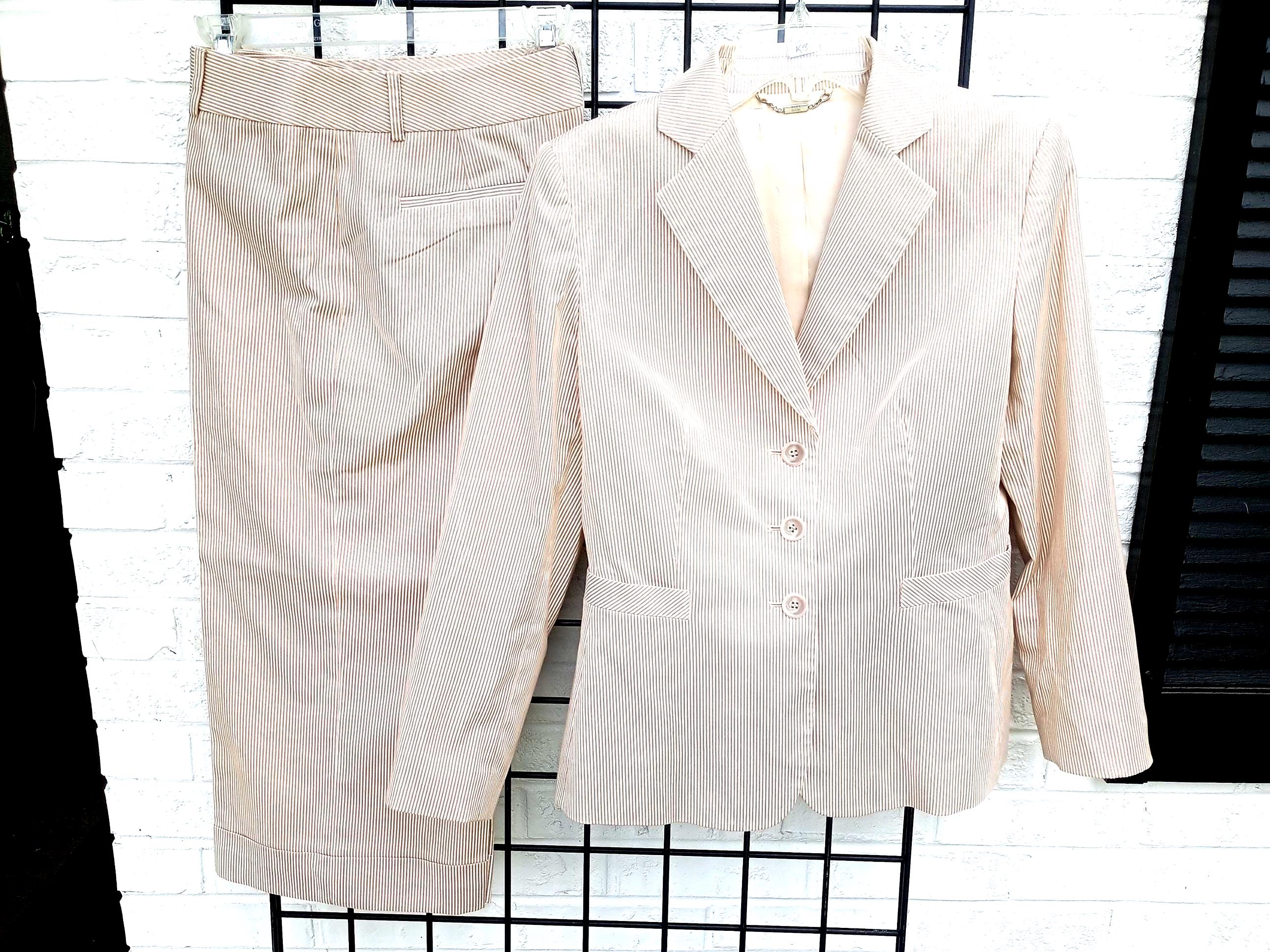 90s Pinstripe Jacket - Etsy