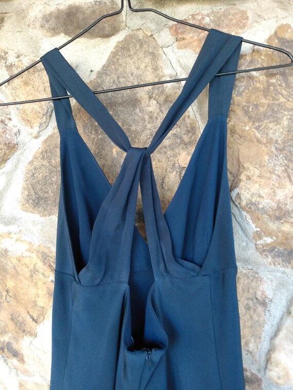 J crew navy blue cheap dress