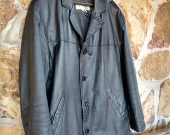 comint leather coat