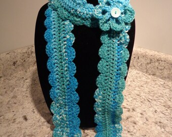 Spring Shell Scarf