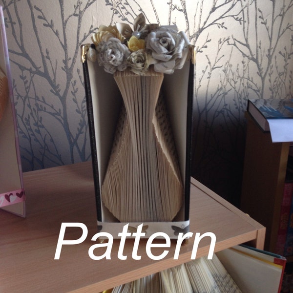 Vase Book Folding Pattern