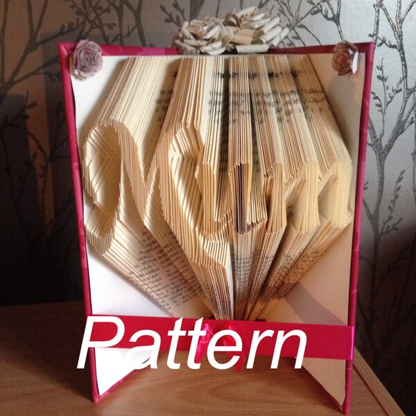 Mum Book Folding Pattern
