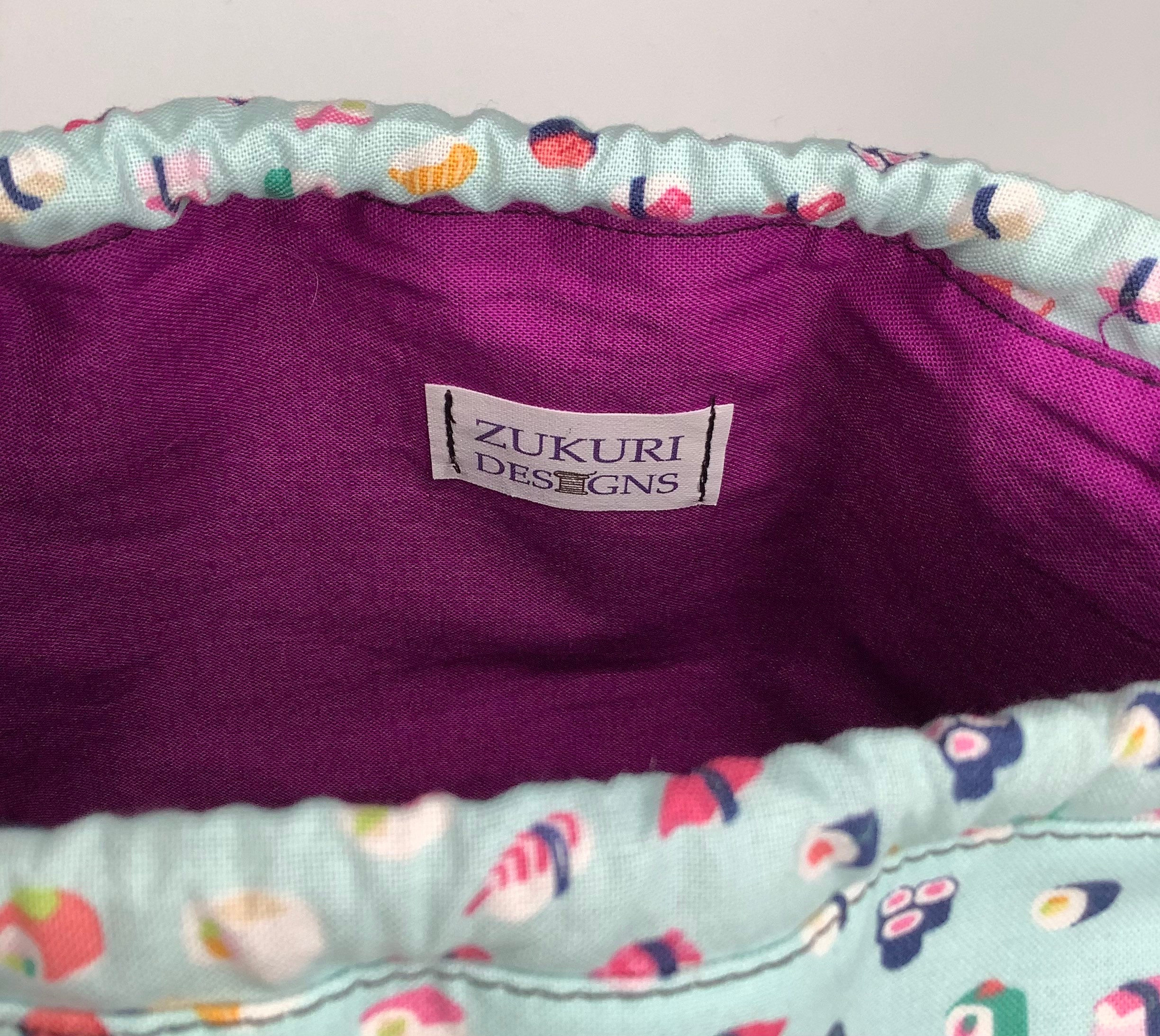 Drawstring Project Bag Knitting Project Bag Craft Bag Small Etsy Australia