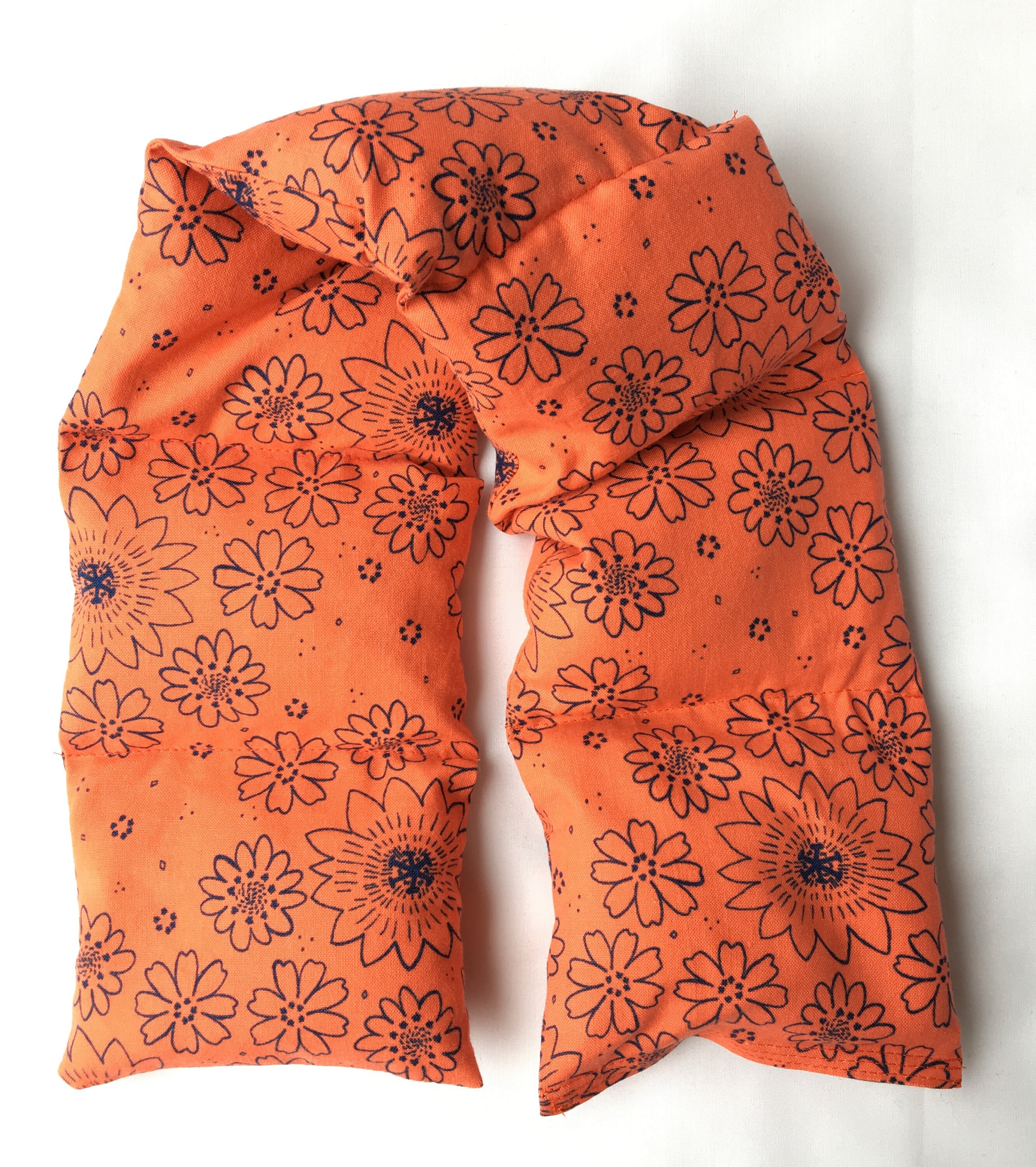 Heating Pad Flax Seed filled heating pad neck warmer Etsy