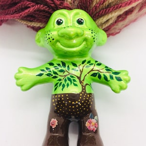 Namaste Troll, Woodland Troll Doll, Forest Troll, Birthday Gift Ideas ...